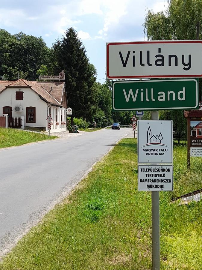 לינה וארוחת בוקר Villány Adamko Borkert Haz מראה חיצוני תמונה